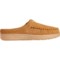 4NXGV_3 Clarks Open Back Slippers - Suede (For Men)