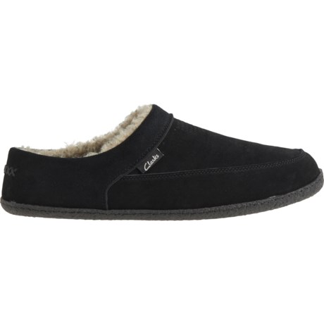 Clarks Perforated Scuff Slippers (For Men) - Save 65%