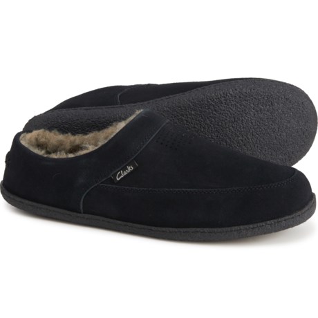 clarks quilted scuff slipper