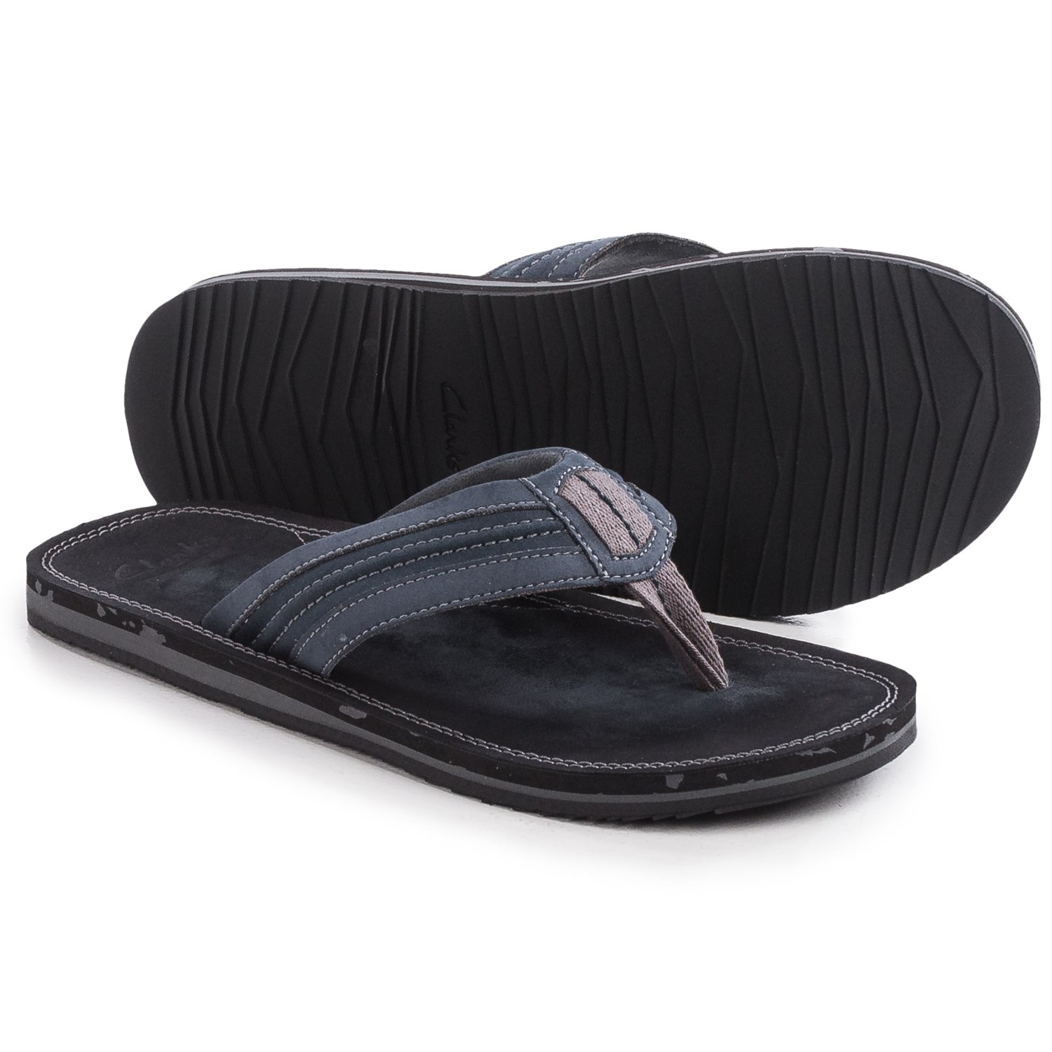 Clarks Riverway Sun Flip-Flops (For Men) - Save 50%