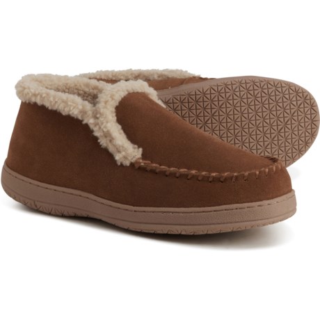 mens sherpa lined moccasins