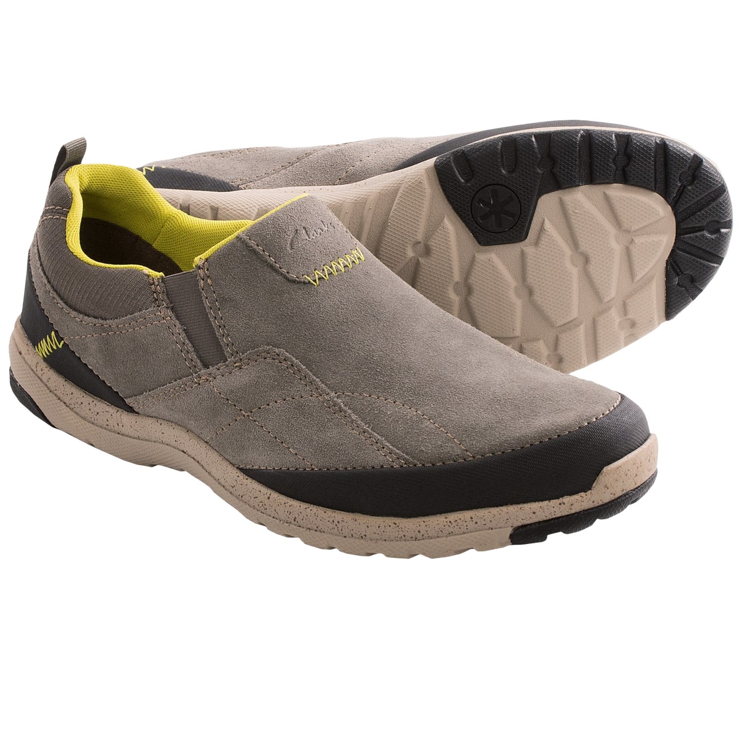 Clarks Sidehill Free Shoes - Suede, Slip-Ons (For Men) - Save 36%