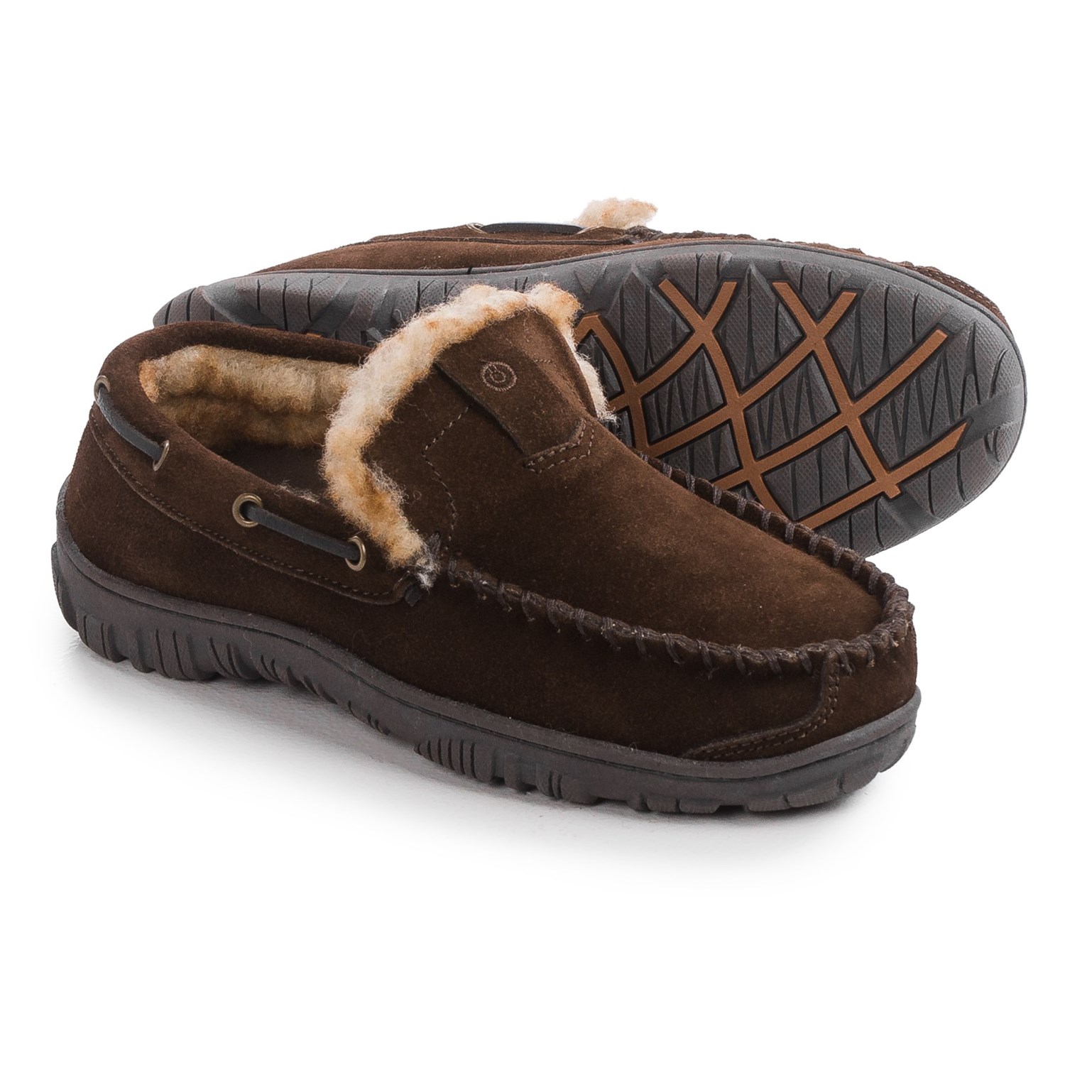 Clarks Suede Moccasins (For Men) - Save 50%