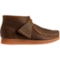 101X0_3 Clarks Toddler Boys and Girls Wallabee Boots Wide - Leather