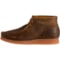 101X0_4 Clarks Toddler Boys and Girls Wallabee Boots Wide - Leather