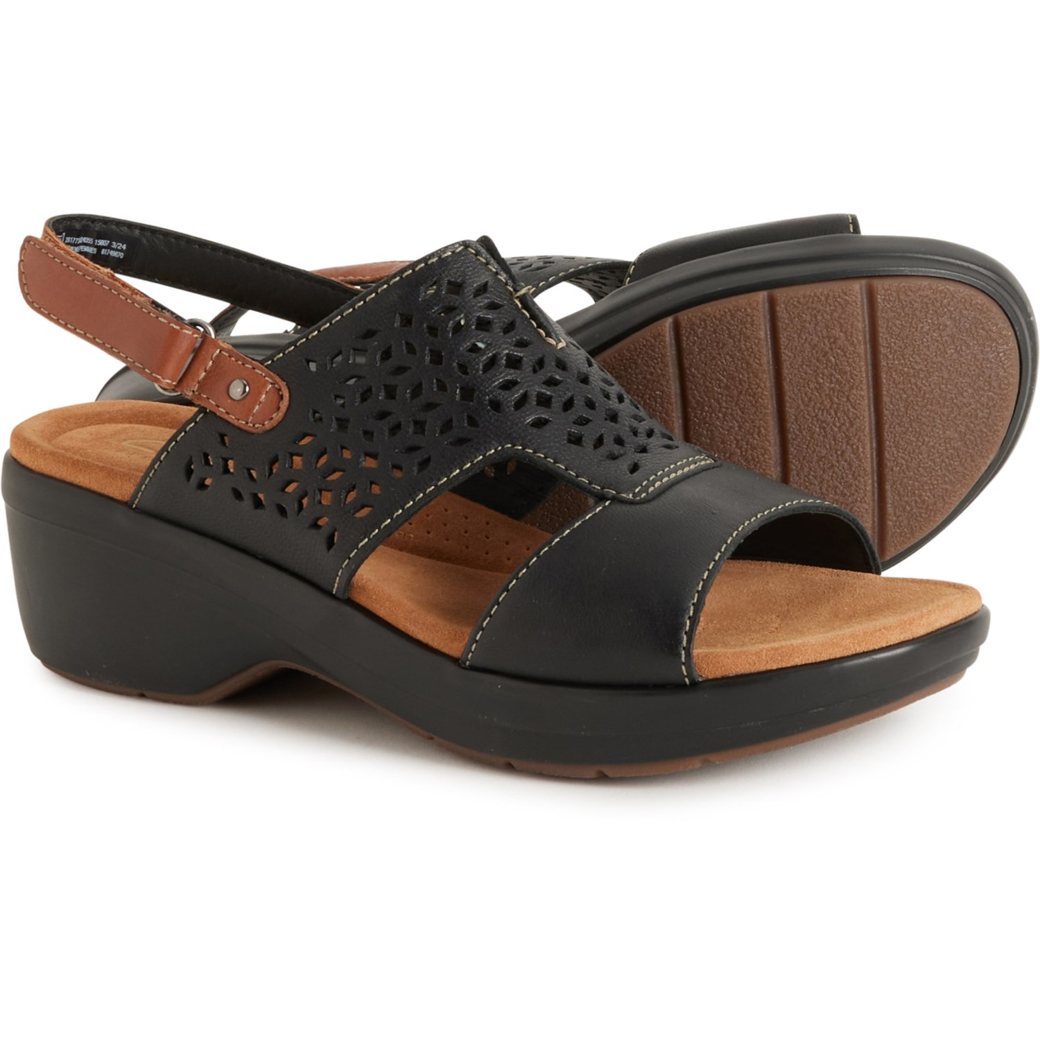 Clarks Tuleah Sun Wedge Sandals (For Women) - Save 39%