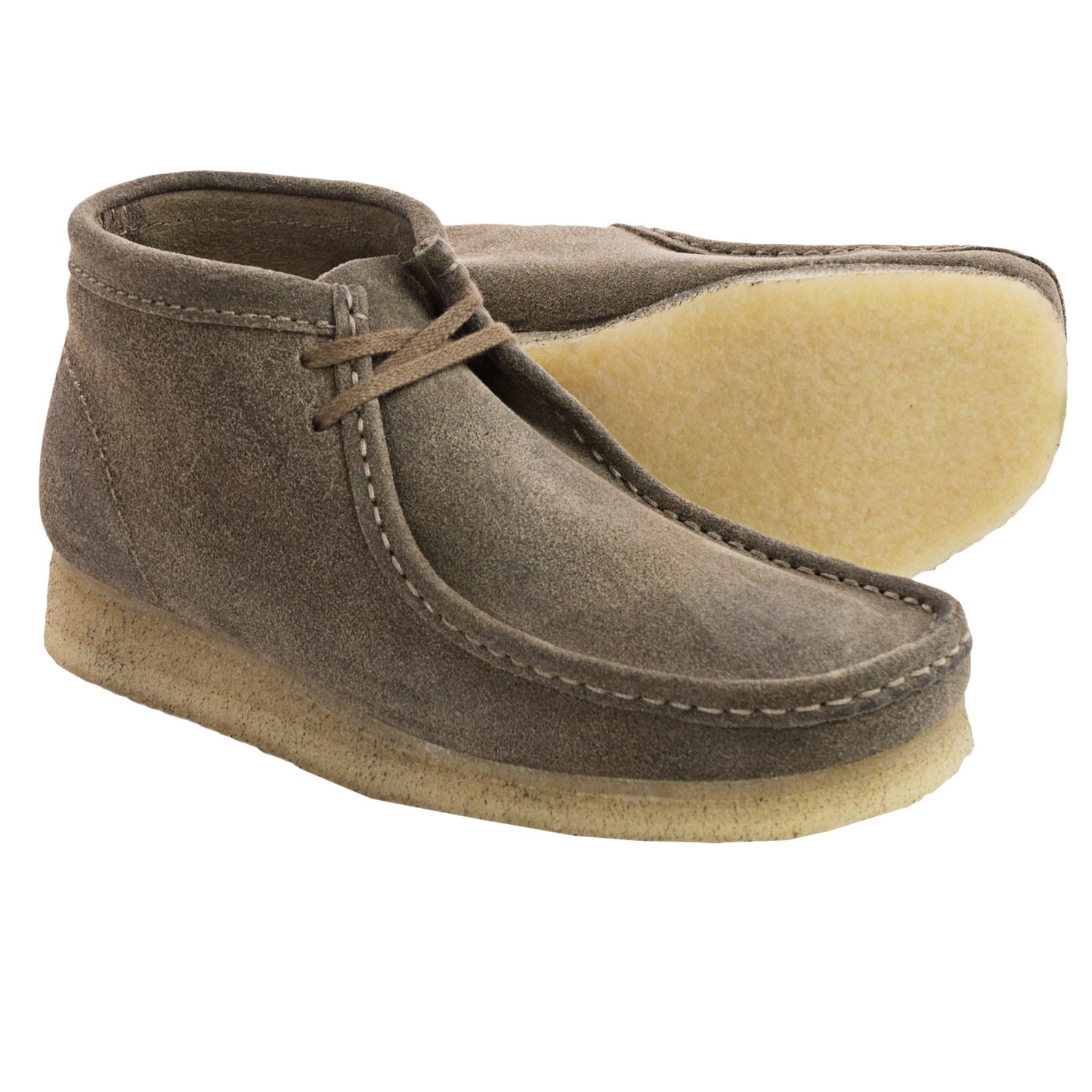 Clarks Wallabee Ankle Boots (For Men) - Save 60%