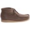 7058R_3 Clarks Wallabee Ankle Boots - Leather (For Men)