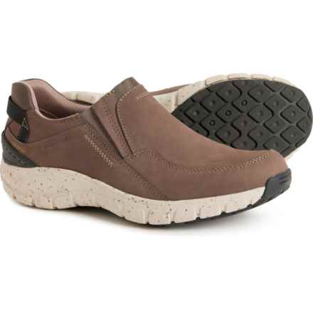 Clarks Wave PlateauAP Shoes - Waterproof, Nubuck, Wide Width (For Women) in Taupe Nubuck