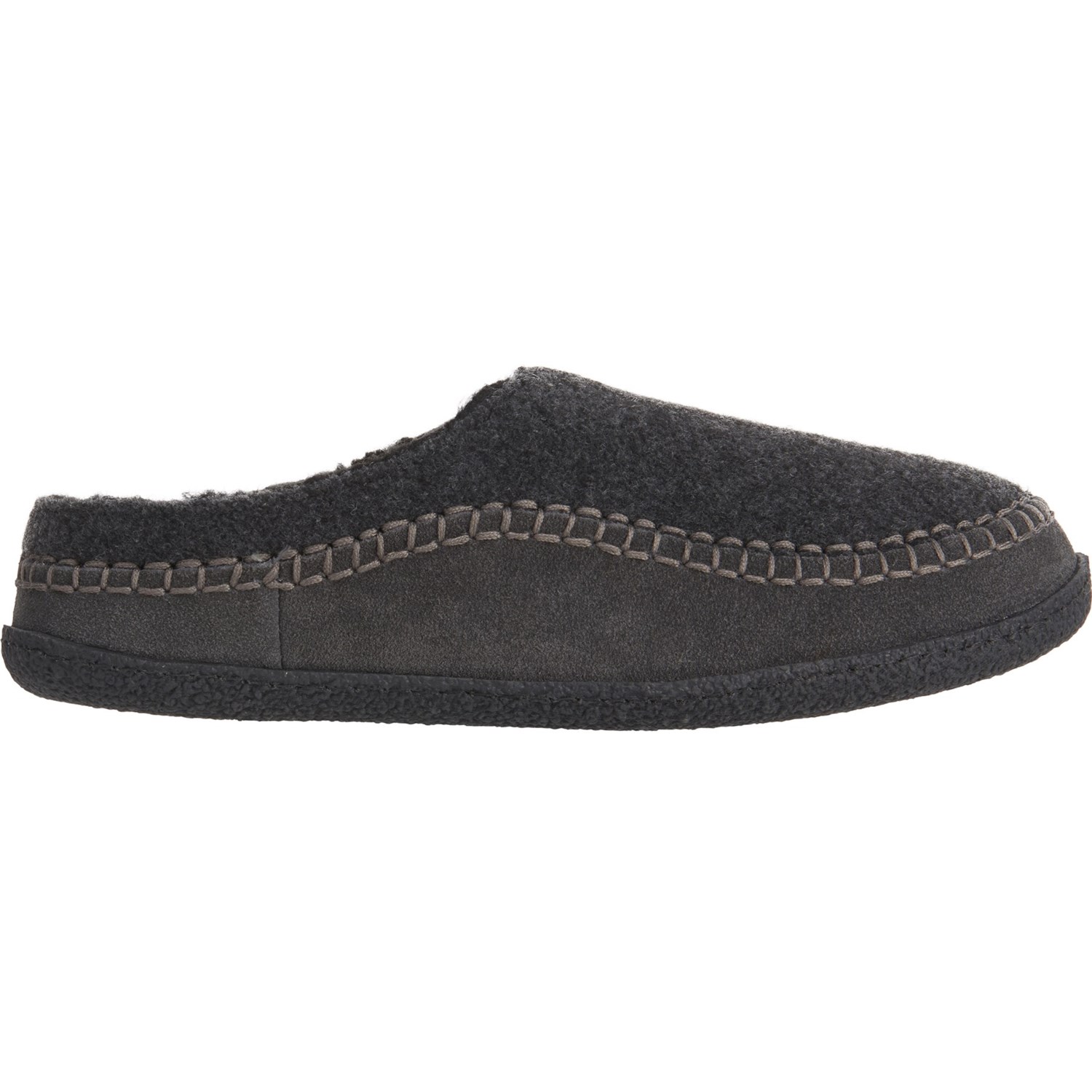 clarks wool scuff slippers