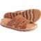 Clarks Yacht Coral Sandals - Leather (For Women) in Tan Leather