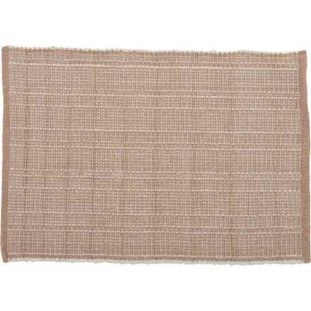 Classic Home Yuma Style Indoor-Outdoor Accent Rug - 2x3’, Sand in Sand