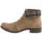 168TF_5 Cliffs by White Mountain Thornhill Sweater-Cuff Ankle Boots - Vegan Leather (For Women)