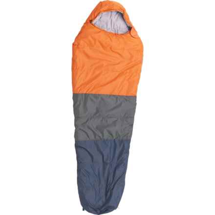 Cloudveil 30°F Cirque Sleeping Bag in Burnt Orange/Charcoal/Navy