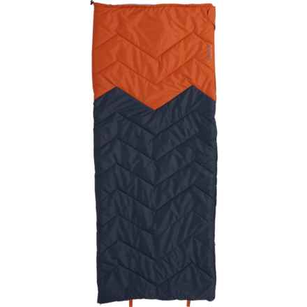Cloudveil 40°F Valley Sleeping Bag in Burnt Orange/Navy