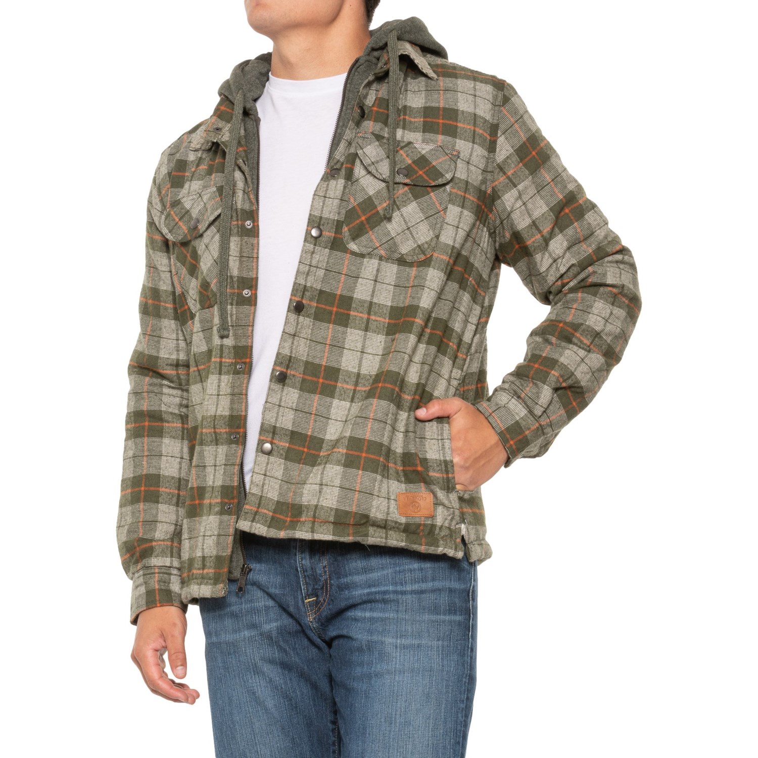 Cloudveil SherpaLined Hooded Shirt Jacket (For Men) Save 50