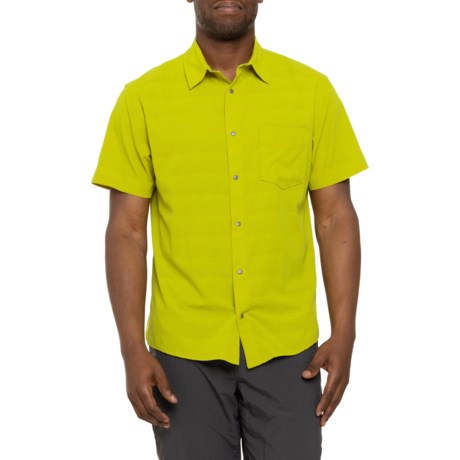 Club Ride Motive Shirt - Short Sleeve in Dark Citron