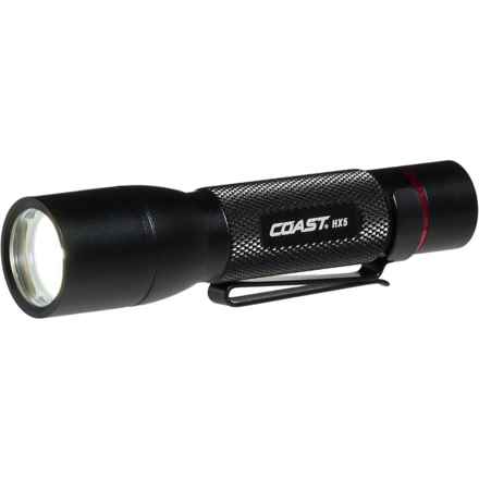 Coast HX5 Flashlight - 168 Lumens in Black