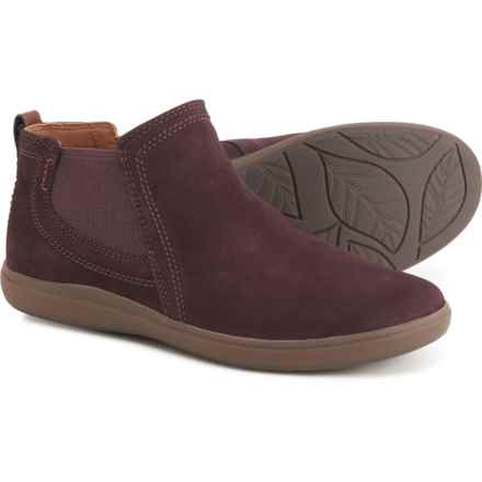 Cobb Hill Bailee Chelsea Boots - Nubuck (For Women) in Eggplant