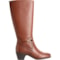 9CWPN_3 Cobb Hill Presley Stretch Knee-High Boots - Leather (For Women)