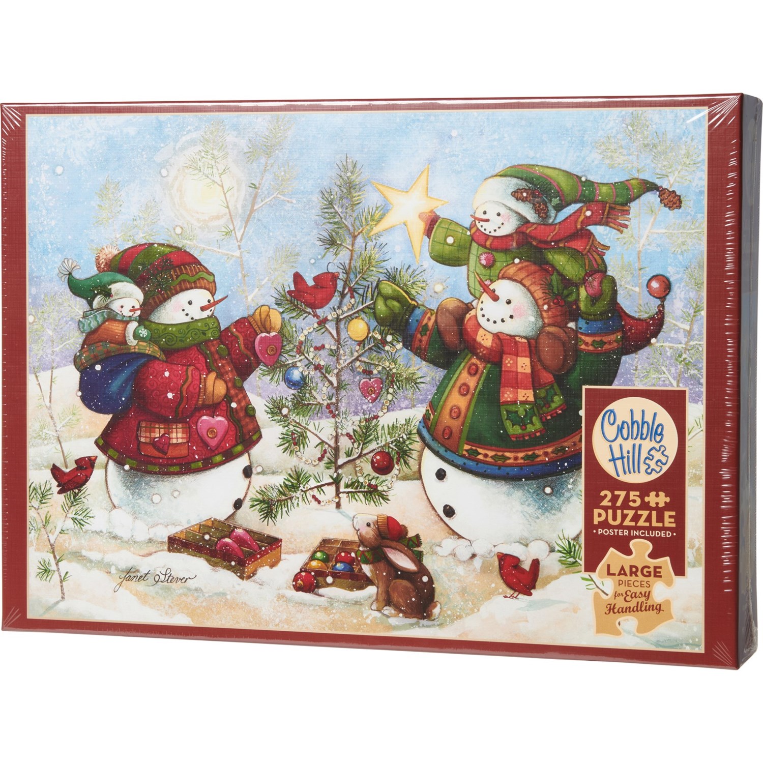Cobble Hill Holiday Sparkle Puzzle 275Piece Save 33