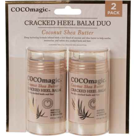Coco Magic Coco Shea Butter Heel Balm Duo - 2.4 oz. each in Multi