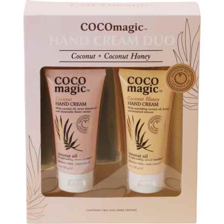 Coco Magic Coconut and Coconut Honey Hand Cream Duo - 3 oz. each in Multi