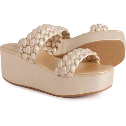 Coconuts by Matisse Greyson Platform Sandals (For Women) in Gold