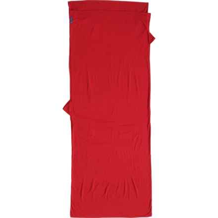 COCOON Outlast Thermal Liner Travelsheet - 86x35” (For Women) in Red