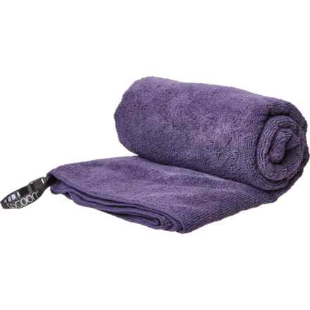 COCOON Terry Travel Towel with Stuff Sack - Extra-Large in Dolphin Blue