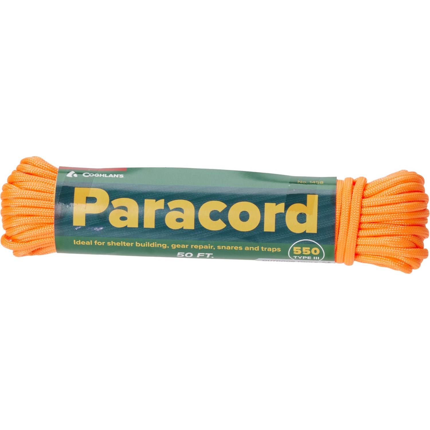 550 Paracord Type III, Colore: Fern 483, 50 Ft (15.24 M - Foto 2