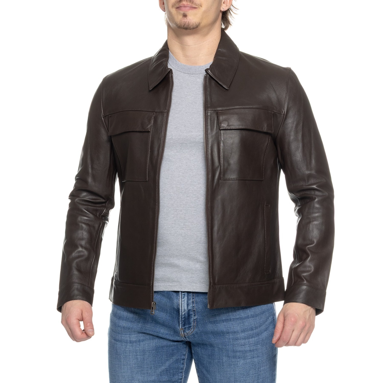 Cole Haan Bonded Jacket - Leather