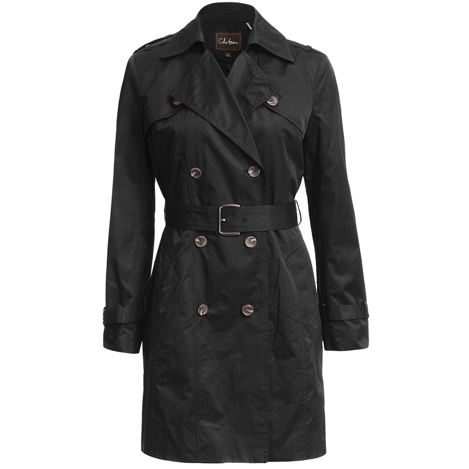 Cole Haan Double Breasted Trench Coat (For Women) 5728D 41