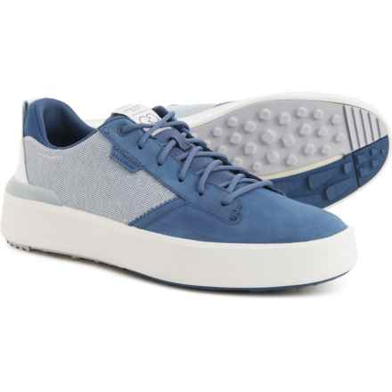 Cole Haan GrandPro® Crew Golf Shoes (For Men) in Ensign Blue/Microchip/Optic White