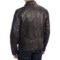 8297G_2 Cole Haan Lamb Leather Moto Jacket - Full Zip (For Men)