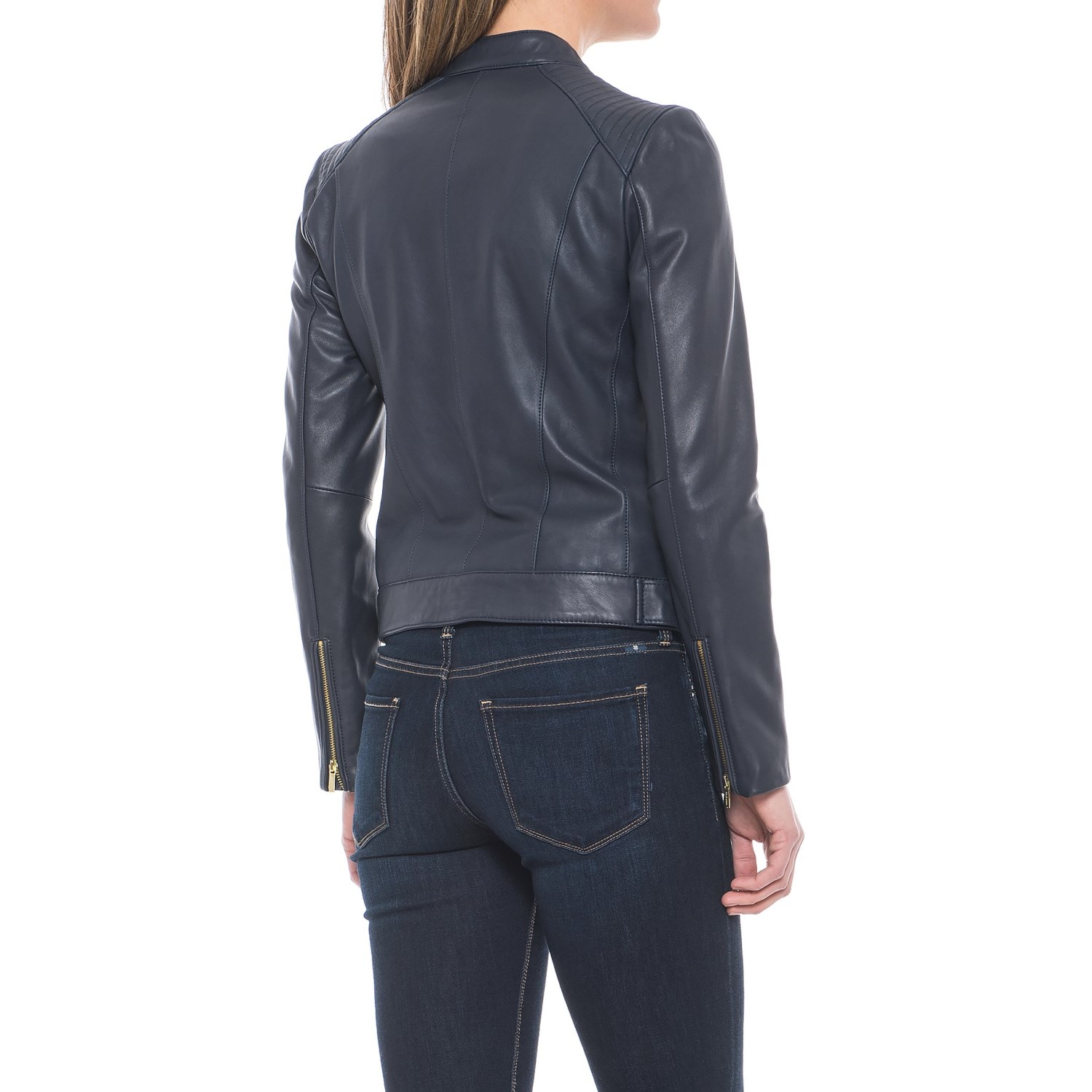 Cole Haan Lambskin Leather Jacket For Women Save 55 Cole Haan Lambskin Leather Jacket For Women