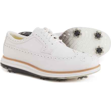 Cole Haan Original Grand Tour Golf Shoes - Waterproof, Leather (For Men) in Optic White/Natural
