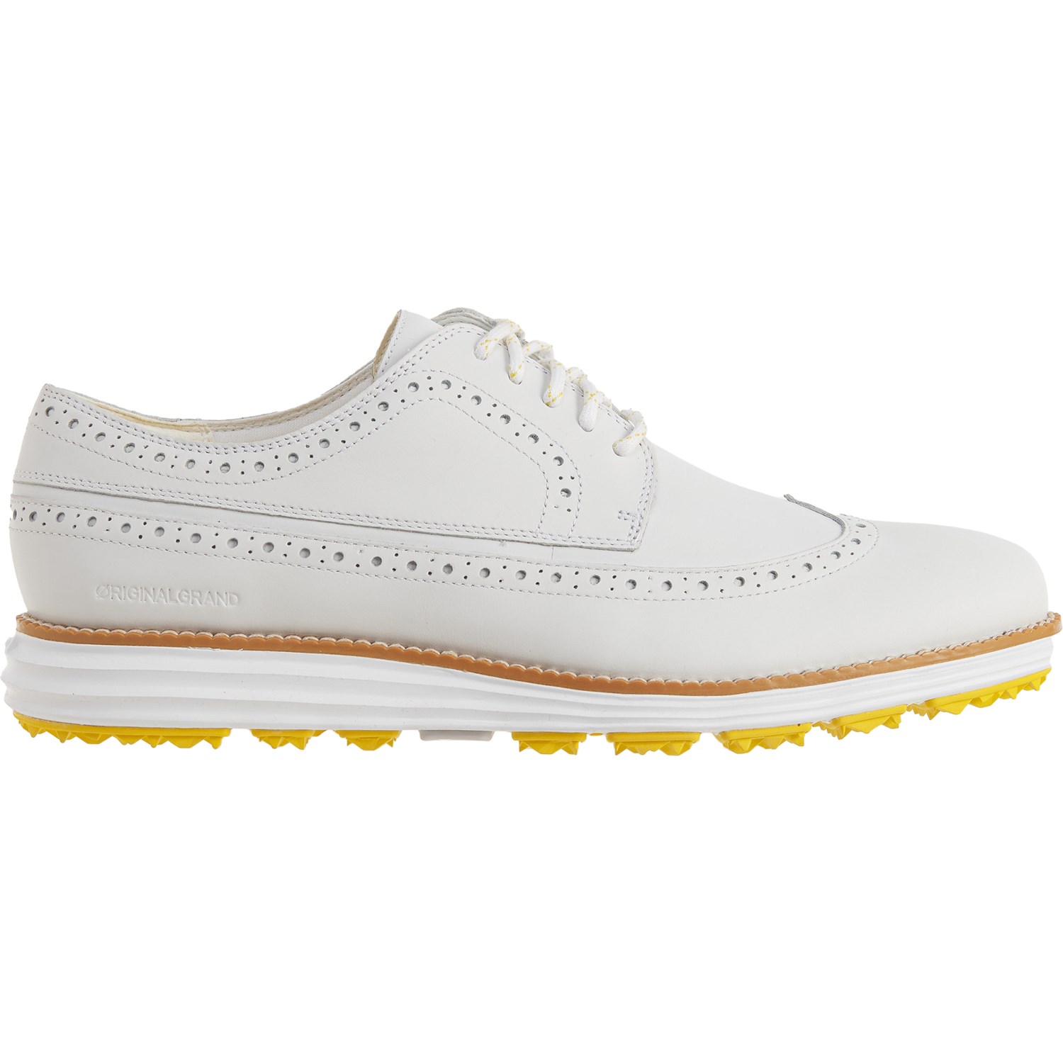 Cole Haan Original ZeroGrand Wingtip Oxford Golf Shoes (For Men) Save 40