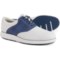 Cole Haan OriginalGrand® Saddle Golf Shoes - Leather (For Men) in Optic White/Ensign Blue/Navy