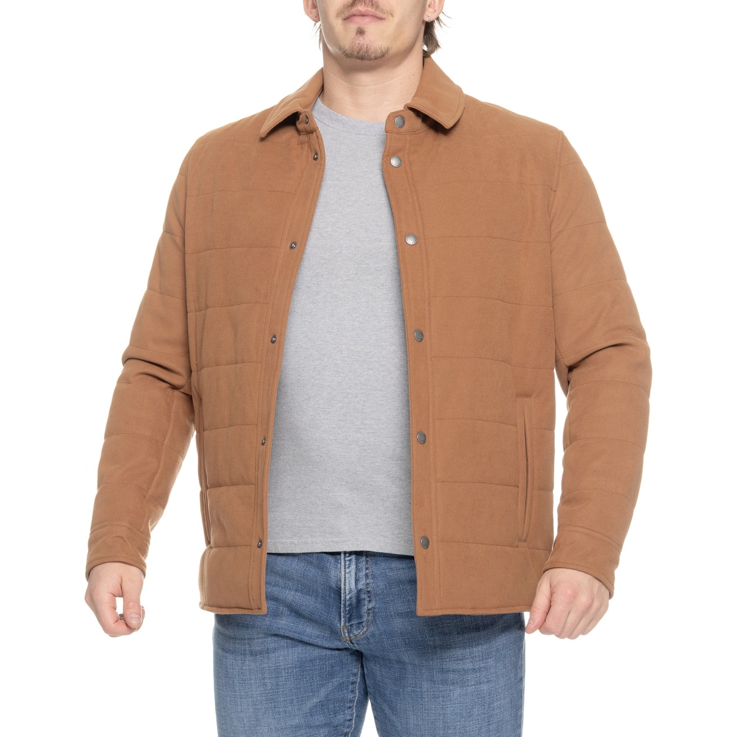 Cole Haan Stretch Twill Jacket - Insulated