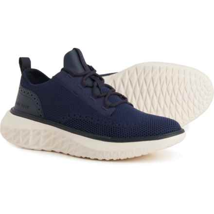 Cole Haan ZeroGrand® WFA Stitchlite® Golf Shoes (For Men) in Marine Blue/Egret