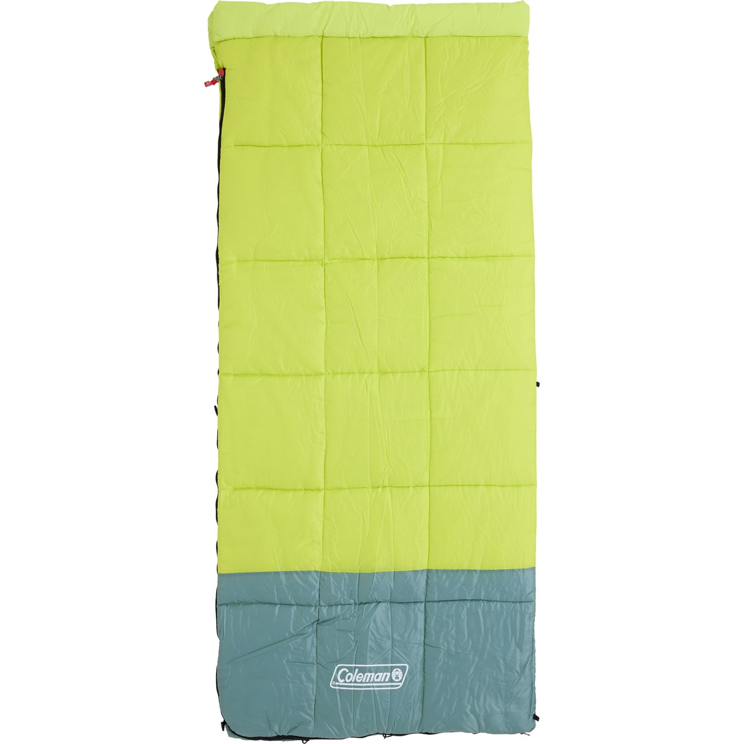 (取寄) コールマン 30° F コンパクト スリーピング バッグ - リクタンギュラー Coleman 30° F Kompact Sleeping Bag - Rectangular  Lime/Grey Coleman 30° F Kompact Sleeping Bag - Rectangular - Save 41%