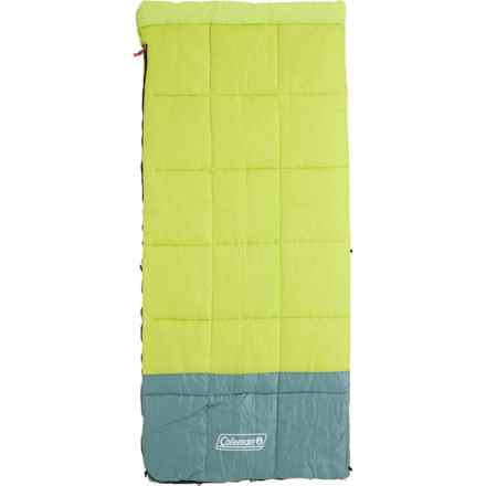 Coleman 30° F Kompact Sleeping Bag - Rectangular in Lime/Grey