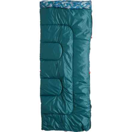 Coleman 45°F Sleeping Bag - Insulated (For Boys and Girls) in Blue