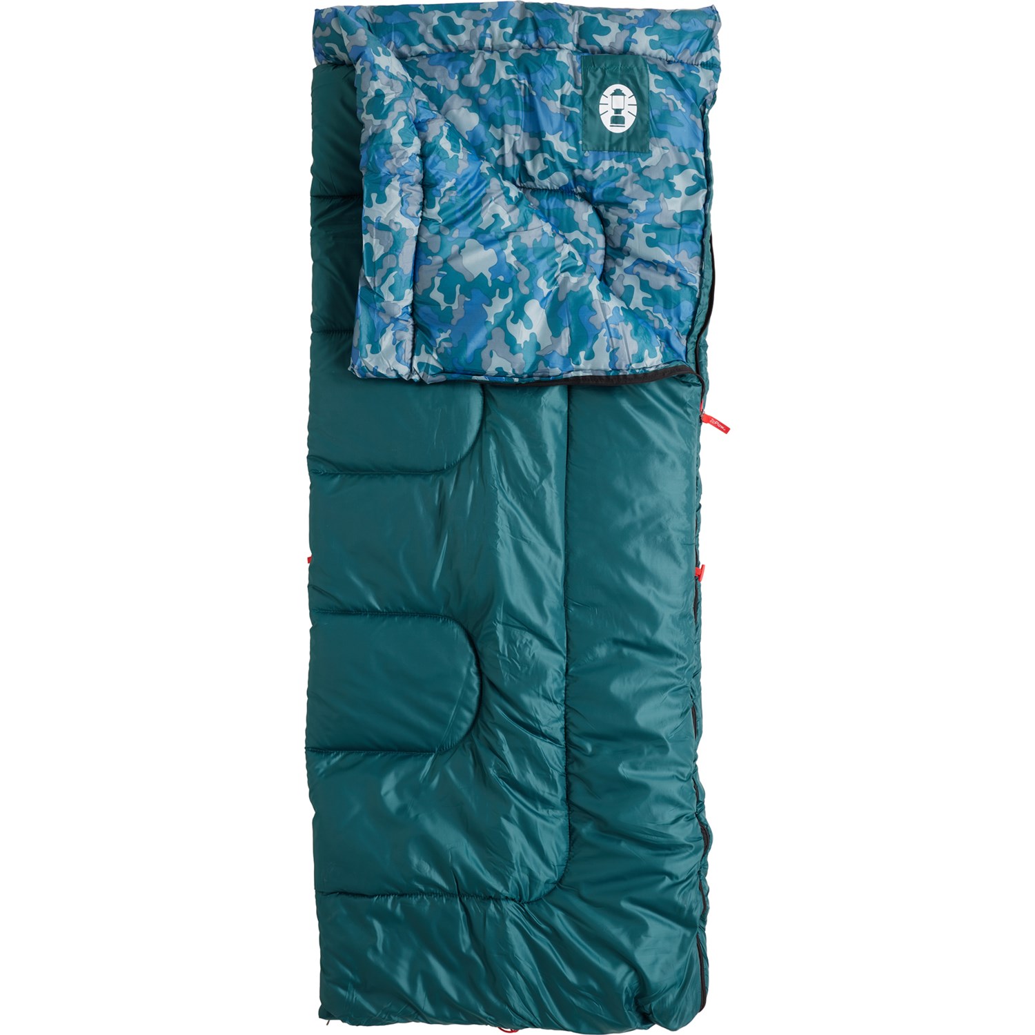 (取寄) コールマン ビックボーイズ ガールズ 45°F スリーピング バッグ Coleman boys and girls 45°F Sleeping Bag (For Boys and Girls)  Blue Coleman 45°F Sleeping Bag (For Kids) - Save 35%