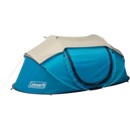Coleman Camp Burst Pop-Up Tent - 2-Person, 3-Season in Scuba Blue