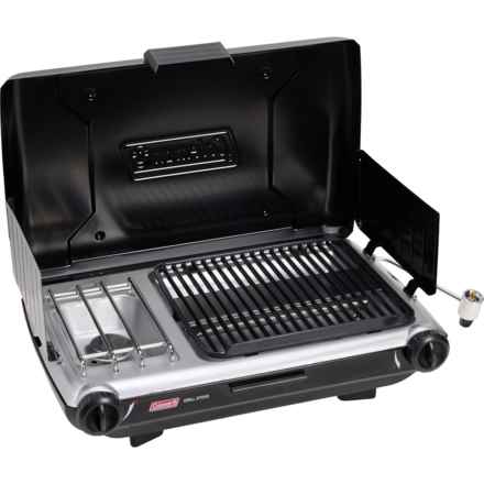 Coleman Camp Grill and Stove - Propane Gas in Black