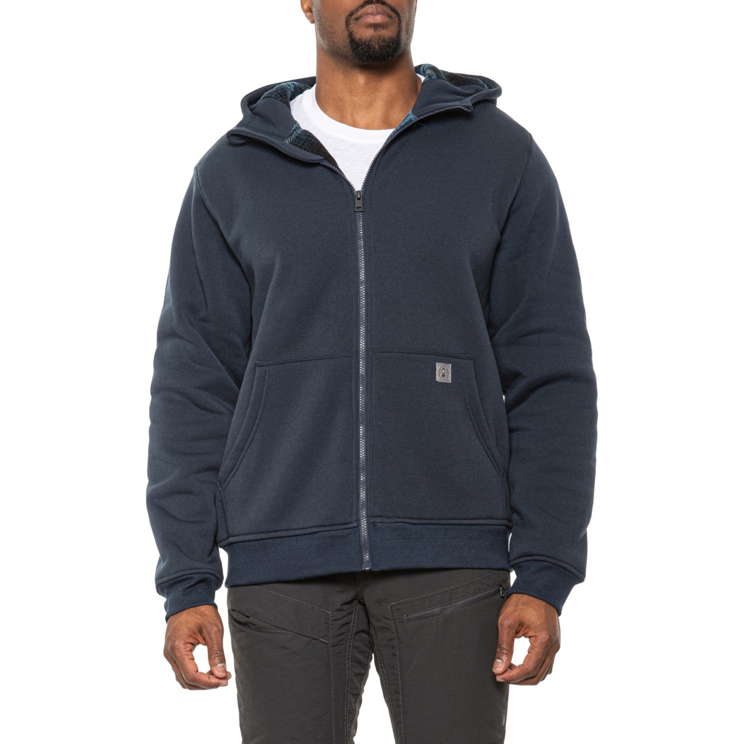 coleman men's sherpa lined hoodie