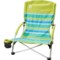Coleman Lightweight Folding Beach Sling Chair in Citrus