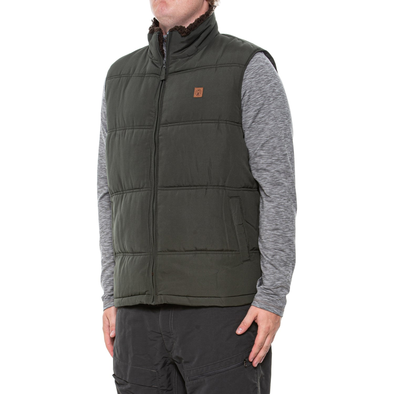 Outbound Men's Cole Packable Quilted Puffer Vest Thermal Insulated
